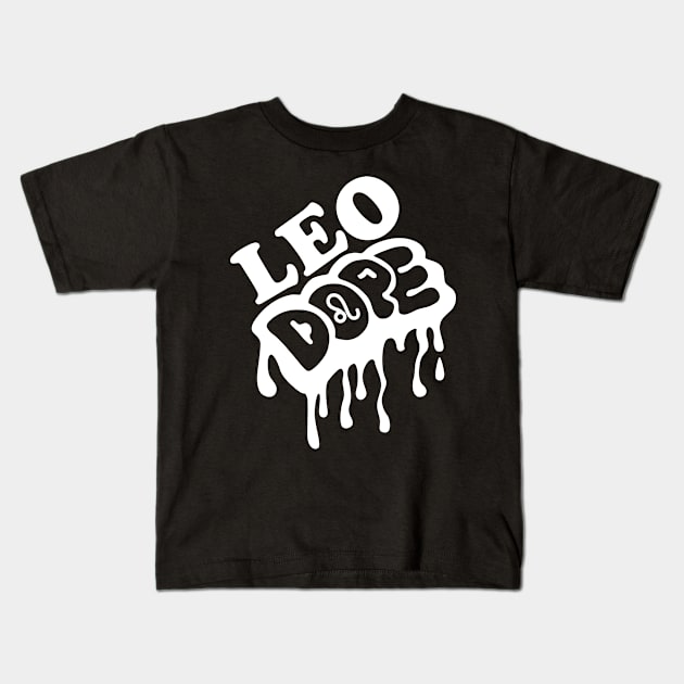 Leo Dope Zodiac Sign Kids T-Shirt by ThyShirtProject - Affiliate